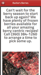Mobile Screenshot of barbiesberries.com